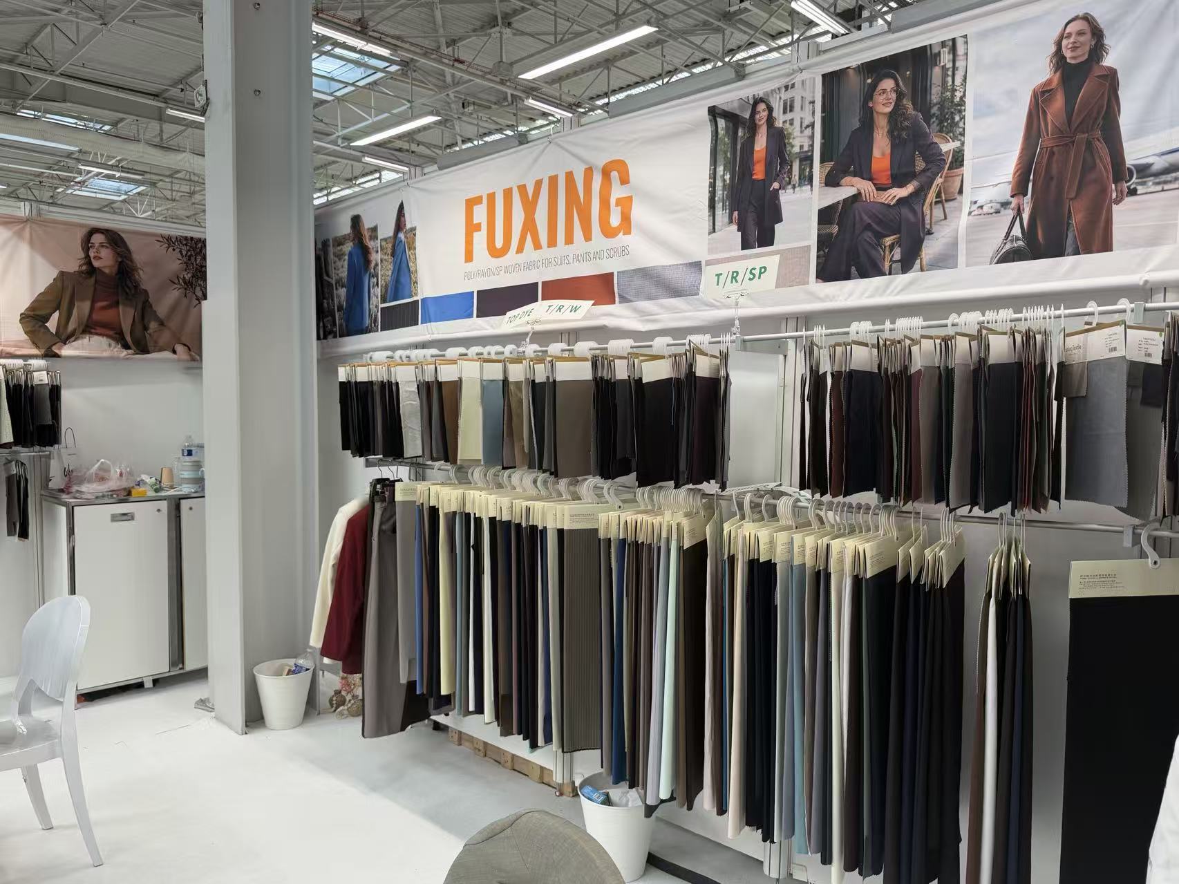 Fuxing Textile booth at Texworld Apparel Sourcing Paris